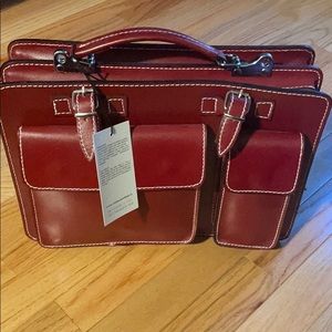 Vera Pelle Leather Computer bag